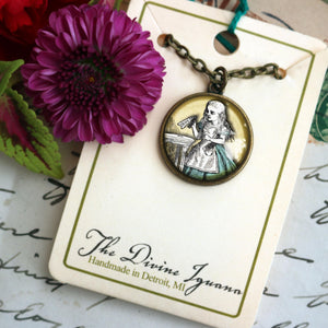 Alice in Wonderland "Drink Me"  Pendant Necklace