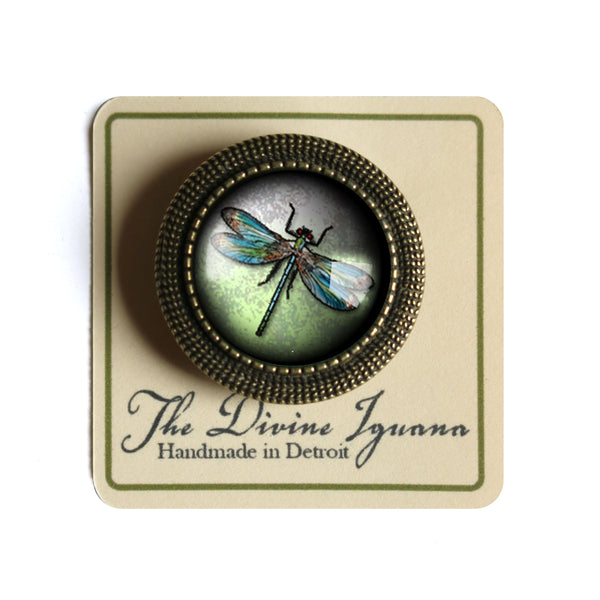 Dragonfly Vintage Inspired Pin Brooch