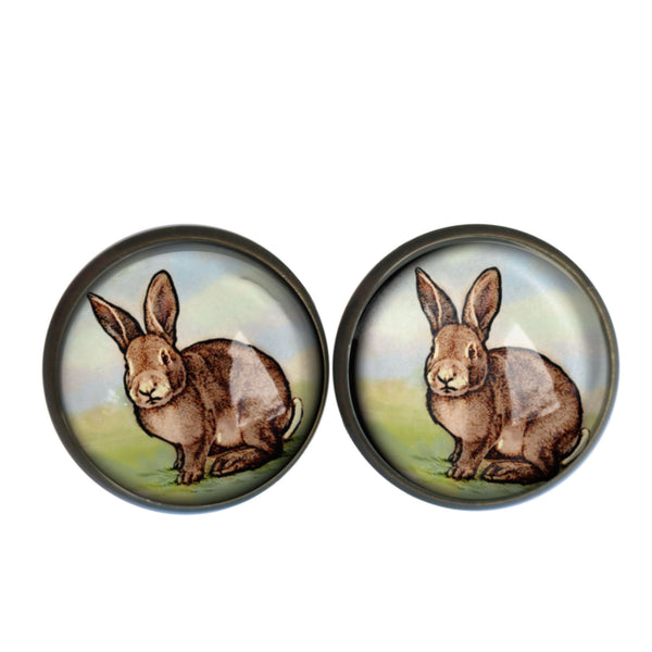 Easter Bunny Stud Earrings