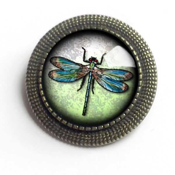 Dragonfly Vintage Inspired Pin Brooch